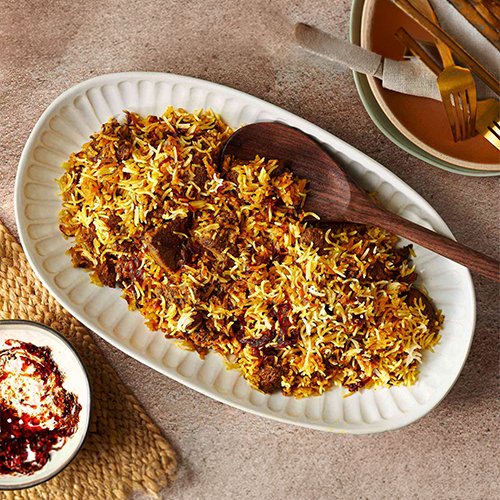 Lamb Chop Dum Biryani