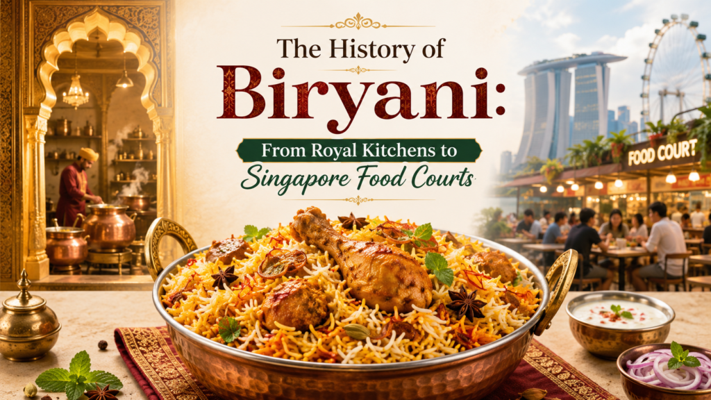 The History of Biryani: From Royal Kitchens to Singapore Food Courts