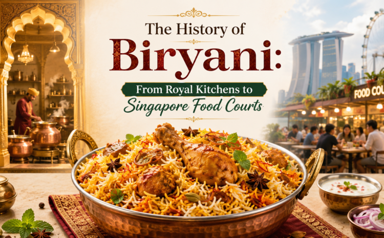 The History of Biryani: From Royal Kitchens to Singapore Food Courts