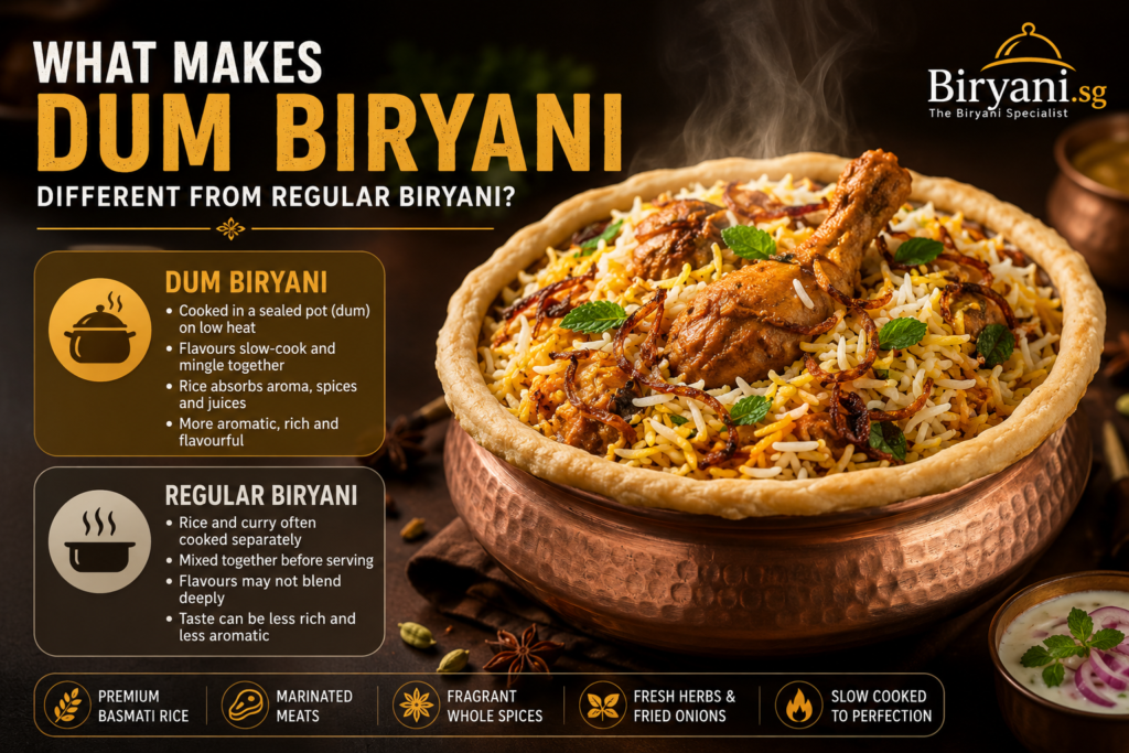 What Makes Dum Biryani Different From Regular Biryani?