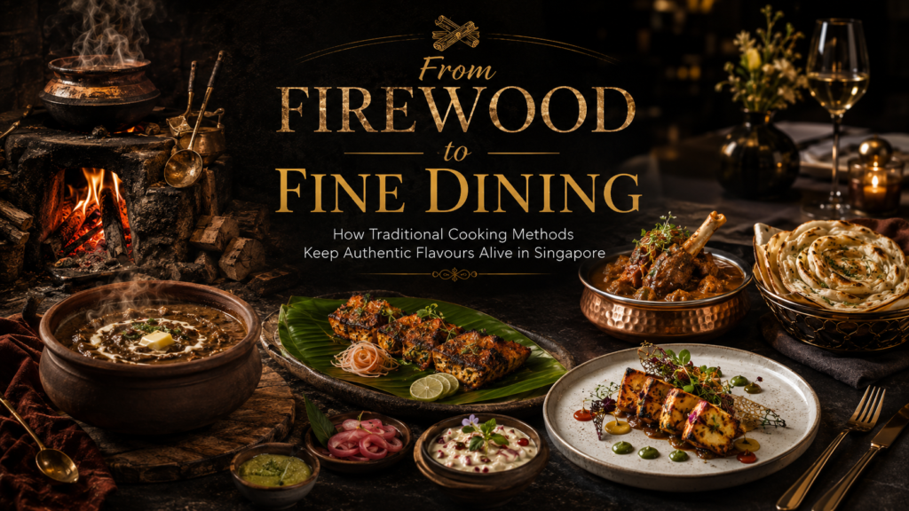 From Firewood to Fine Dining: How Traditional Cooking Methods Keep Authentic Flavours Alive in Singapore