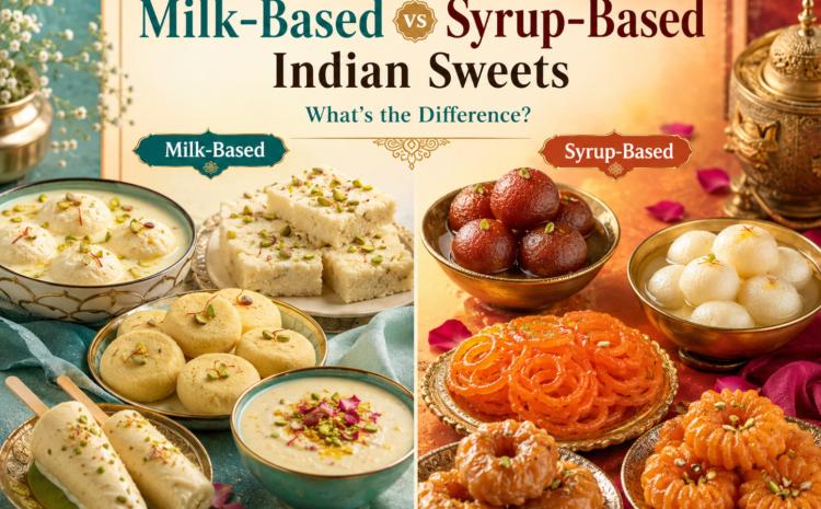  Milk-Based vs Syrup-Based Indian Sweets: What’s the Difference?