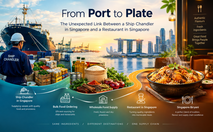 From Port to Plate: The Unexpected Link Between a Ship Chandler in Singapore and a Restaurant in Singapore