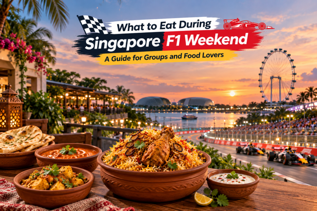 What to Eat During Singapore F1 Weekend: A Guide for Groups and Food Lovers